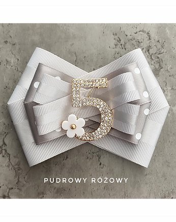 Brosza w hołdzie Coco nr 5 NEW Ikona Stylu, Pudrowy Różowy