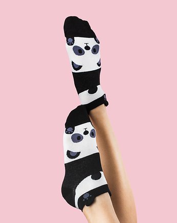 Skarpetki z pandą, śmieszne skarpetki, CandySox