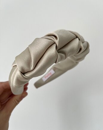 Opaska do włosów Falowanka Nicole w perłowym odcieniu, Volie Line