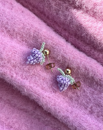 Kolczyki - uva, LIMONI E FIORI