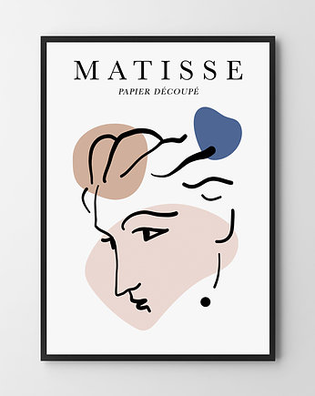 Plakat Matisse twarz, HOG STUDIO