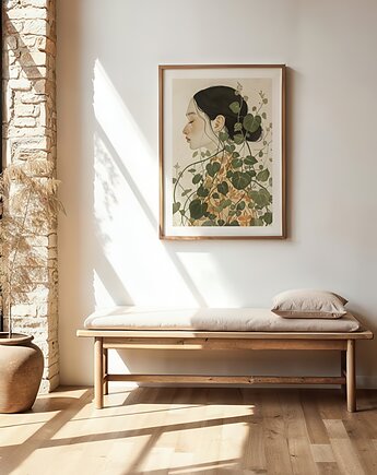Plakat Zrośnięta z Naturą Dusza, Harvest Maison