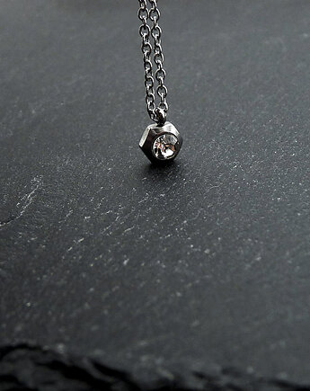 Audrey łańcuszek z kryształowym oczkiem Sześcian, galeria nuit