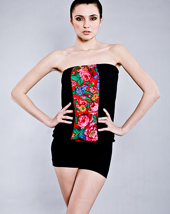 Top w kwiaty folk, Kasia Miciak design