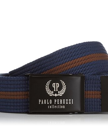 PASEK MĘSKI PARCIANY PAOLO PERUZZI PW-14-PP 115 CM, Paolo Peruzzi
