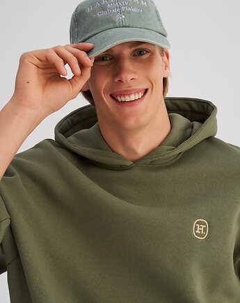 Sprana czapka z daszkiem VINTAGE jasnozielona, HARP TEAM