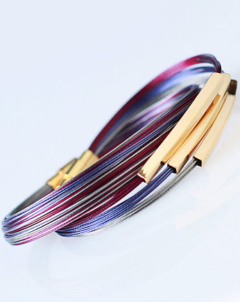 Denim Bordo Szarość  Set v Gold, Mitsu