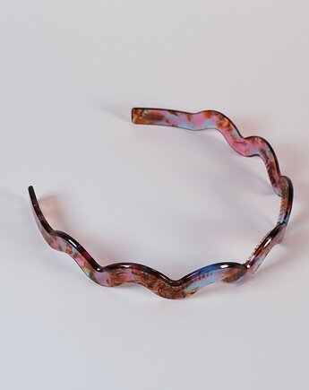 Opaska Wavy w kolorze Garden Pink