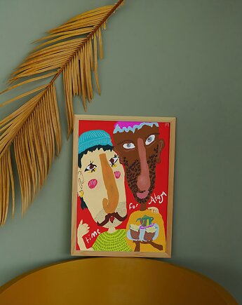 Ilustracja "Time for Ataya" , Carmela