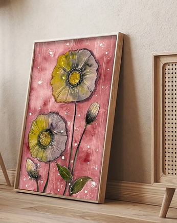 Kwiaty. Plakat, Malgorzata Domanska