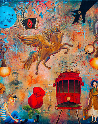 Skrzydlate bydlę (canvas), Włóczęga po Zmierzchu