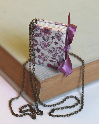 Wisiorek mini notes, papirell