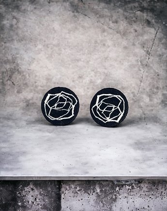 Kolczyki Black Rose, Hellaclay