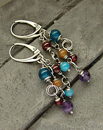 Kolczyki Colours, RayOfArt