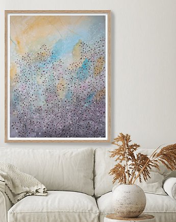 Oryginalna akwarela. Łączka 40x50cm, Malgorzata Domanska