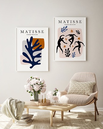 Zestaw plakatów - Matisse, OKAZJE - Prezent na Parapetówkę