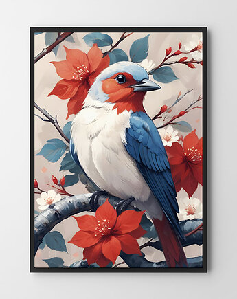 Plakat Kolorowy ptaszek, HOG STUDIO