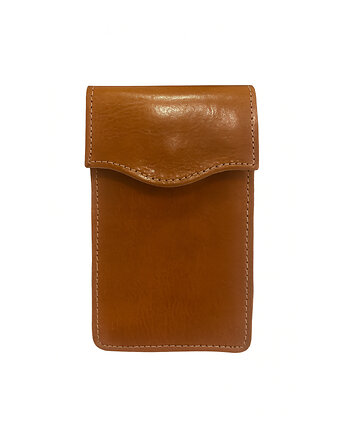 Etui na 5 piór lub długopisów brązowe, Lamato