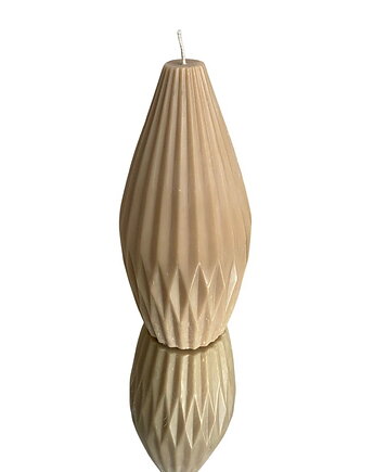 Świeca ekologiczna sojowa dekoracyjna "Grusha" 137x65mm, Coccola JEWELLERY