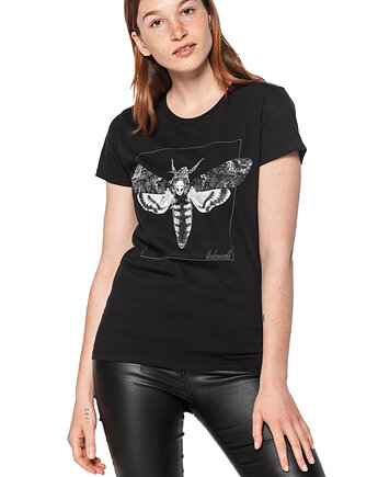 T-shirt damski UNDERWORLD Night Butterfly czarny, UNDERWORLD
