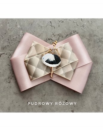 Brosza z Damą w stylu francuskim NEW, Pudrowy Różowy