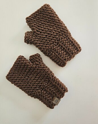 Brązowe Mitenki jesienno/zimowe, Las i Łąka