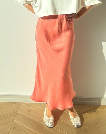 Spódnica Melody midi coral, Patchouli