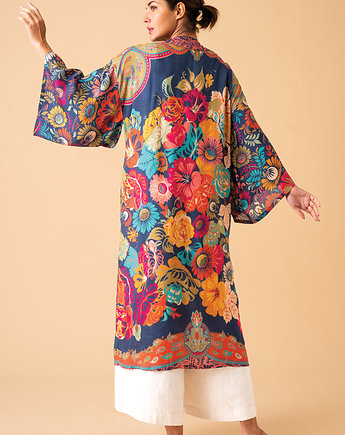 Kimono szlafrok  - Flower Garden, AnemoneDream