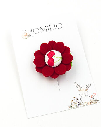 Spineczka do włosów kwiatek wisienki Sweet Cherry, Momilio