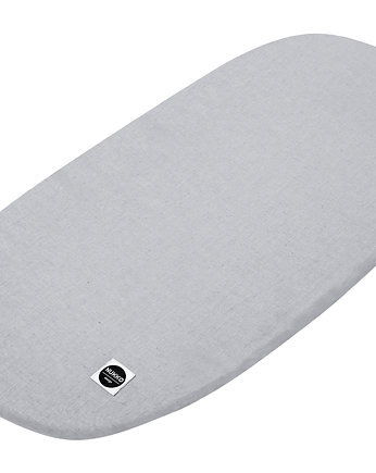 Szare prześcieradło do gondoli, do wózka, Nukko Design
