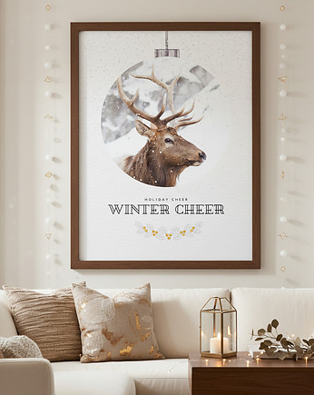 Plakat Winter cheer, Well Done Shop