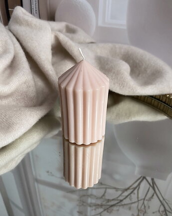 Świeca ekologiczna sojowa dekoracyjna "Grace" 80x50mm, Coccola JEWELLERY
