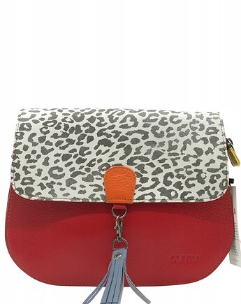 Torebka damska klasyczna odpinany wymienny chwost brelok OLIVKA, Olivka Warsaw