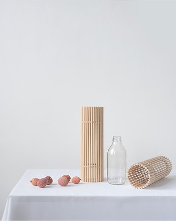 Wysoki wazon 71V01.300.BROWN z dnem / zero waste / minimalizm, 71rzeczy