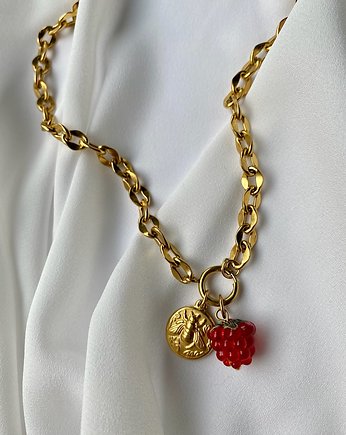 Naszyjnik ze stali chirurgicznej Malina, MaLa Jewellery