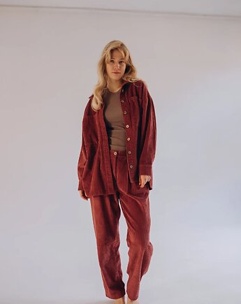 Koszula sztruksowa Totally, OWO me