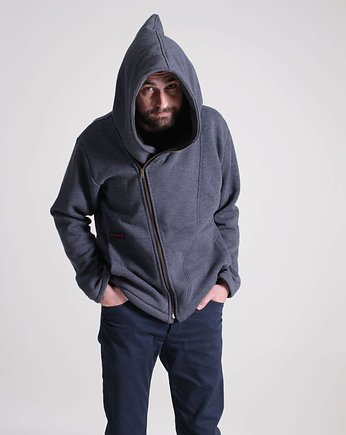 Bluza męska Cyber wielki kaptur obszerny, NavahoClothing