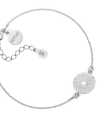 Srebrna bransoletka z medalionem, SOTHO