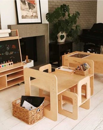 SZLAGER  biurko rosnące z dzieckiem, OSOBY - Prezent dla dwulatka