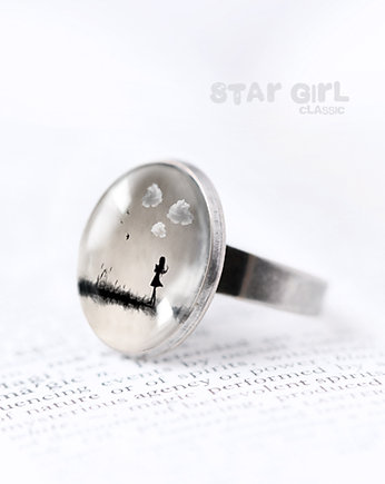 Star Girl Classic, Obłoki - pierścionek simple, Ewa Saj Fotografie