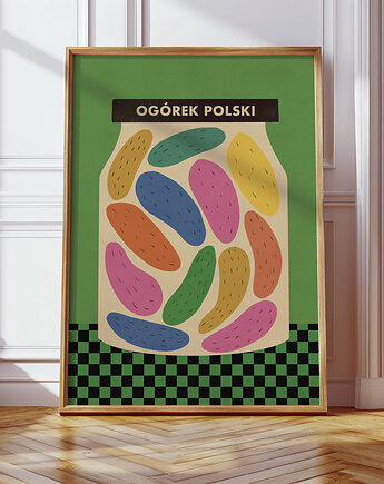 Plakat Ogórki, MUKI design