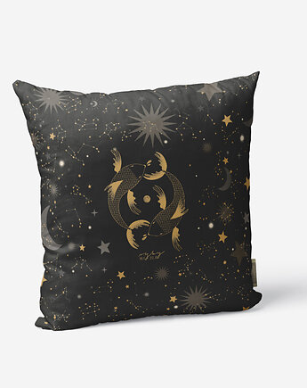 Poduszka dekoracyjna - Ryby - znak zodiaku, ASARTEM