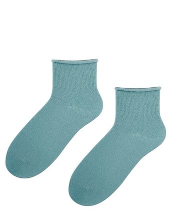 Skarpetki bezuciskowe damskie zielone, EsteraShop