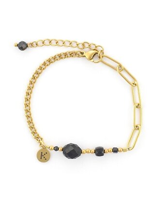 Bestseller! Bransoletka zodiakalna - Skorpion Pozłacana stal szlachetna, Kulka Bransoletki