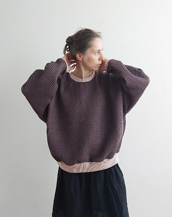 Bluza Wafel "W_01", madebyjokpa