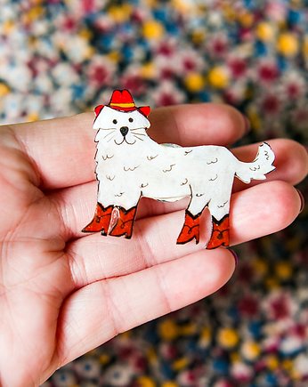 Broszka Jerry Cowboy, Pintura