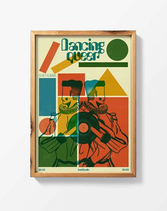 Dancing queer x print, Justyna Frąckiewicz