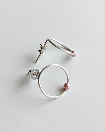 Kolczyki OKRĄG, Katarzyna Kaminska ART