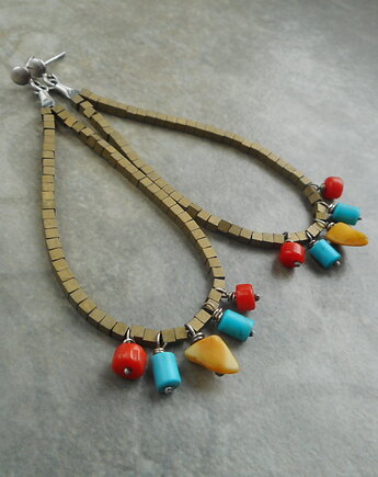 Kolorowe boho srebro 925, Lahovska