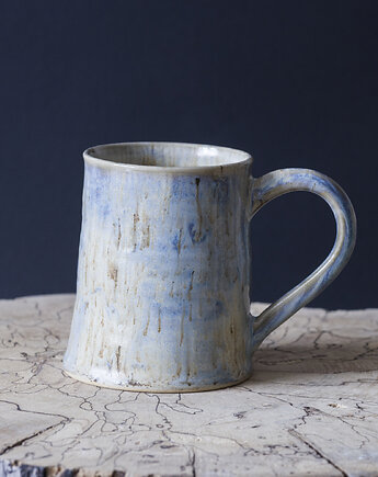 Kubeczek z uszkiem handmade, studnia ceramiczna